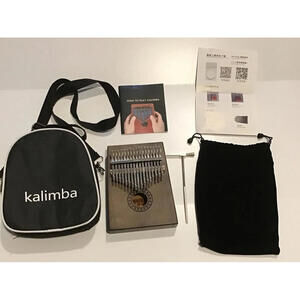 Premium quality Kalimba Stiller 17 keys Tea-colored Wood